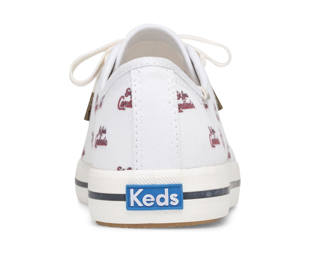 Womens Keds Sneakers - Kickstart MLB® - White - 5738-MQRJB